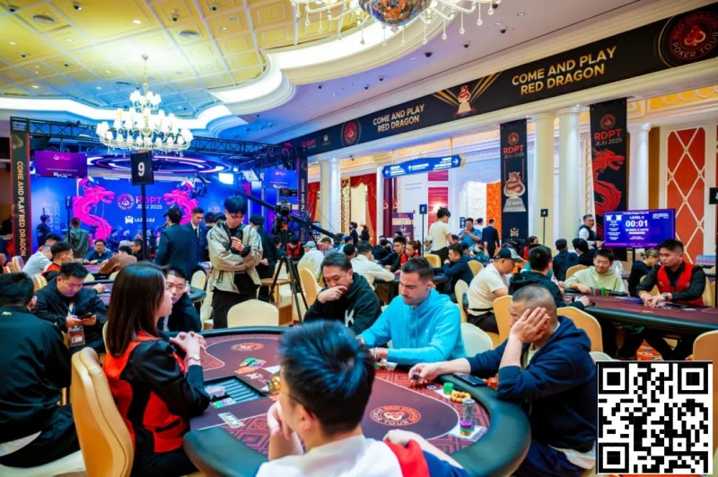 【EV扑克】2025红龙杯济州｜迎战五一黄金周！青龙赛A组117人次参赛18人晋级，选手Tang Hui最后时刻揽下58.7万计分牌成就CL