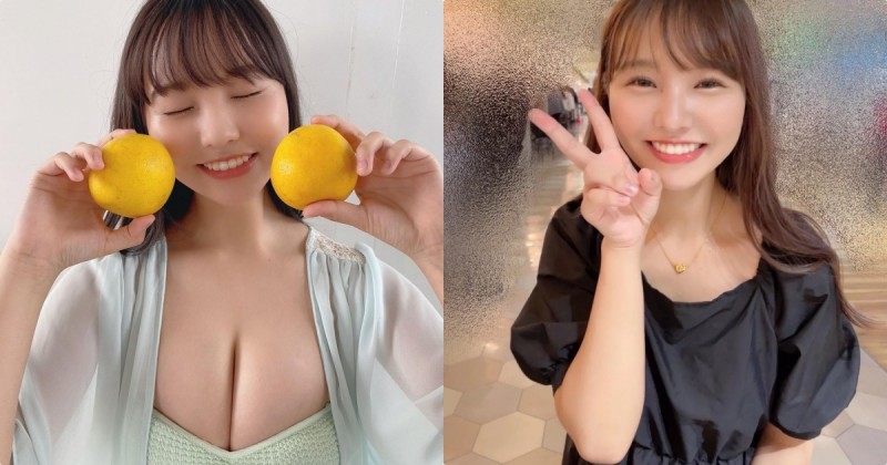 18歲G奶正妹「泳裝解禁」，粉絲直呼：柚子長大了！