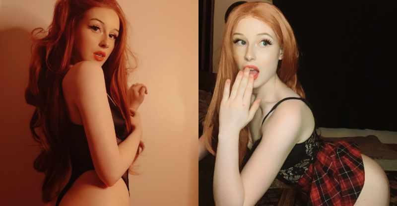 暗黑版小美人魚！成人直播妹招牌紅髮太吸睛　網友：愛麗兒成年懂事啦！