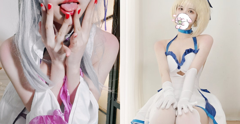 什麼都露就是不露臉！正妹Coser色氣引爆　白皙辣體滿足你的邪惡幻想