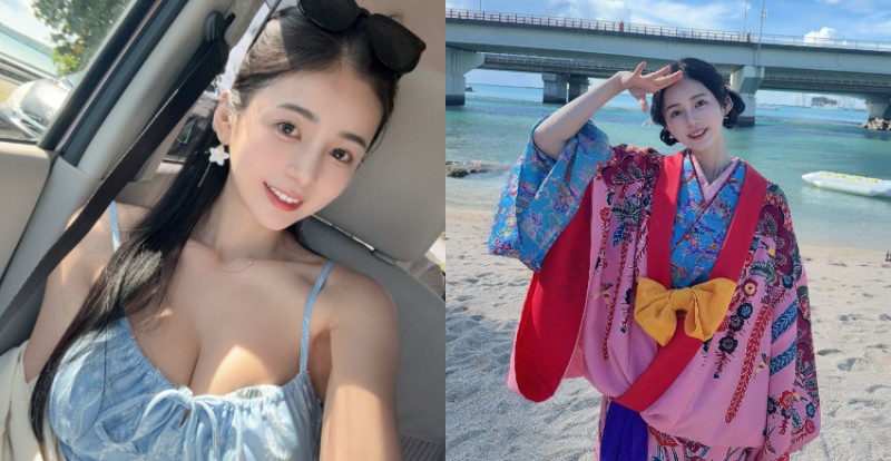 仙氣女神《辰辰》曬沖繩旅遊美照　盛世美顏讓人一秒戀愛