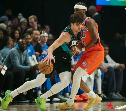 迈博体育 杨瀚森0分1篮板阿夫迪亚31+19+10 开拓者不敌雷霆