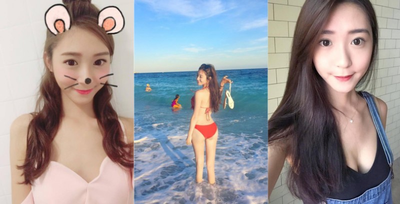 輔大真的出美女！「高顏值正妹」的高挑長腿與極致美背！