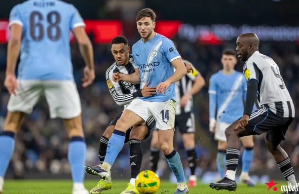 大发体育-联赛杯-马尔穆什双响 曼城总分5-1纽卡晋级决赛，大发助力你的致富之路！