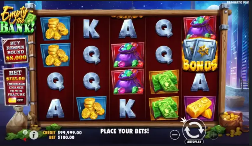 大发娱乐重磅巨献 — 惊险刺激的《盗空银行》