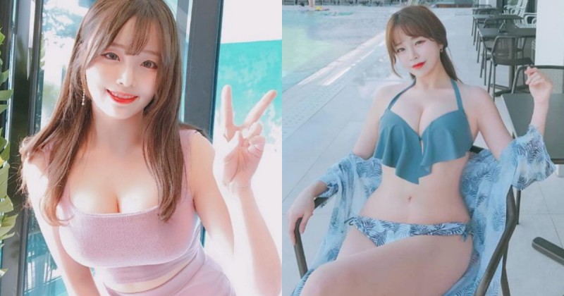 肉都長在奶上！南韓超人氣BJ「白嫩巨乳」強力吸粉，火辣身材好誘人！