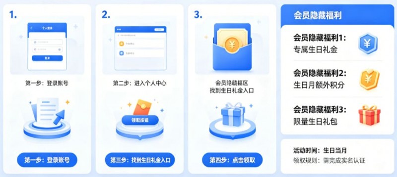 开云体育生日礼金如何领取？会员隐藏福利大公开